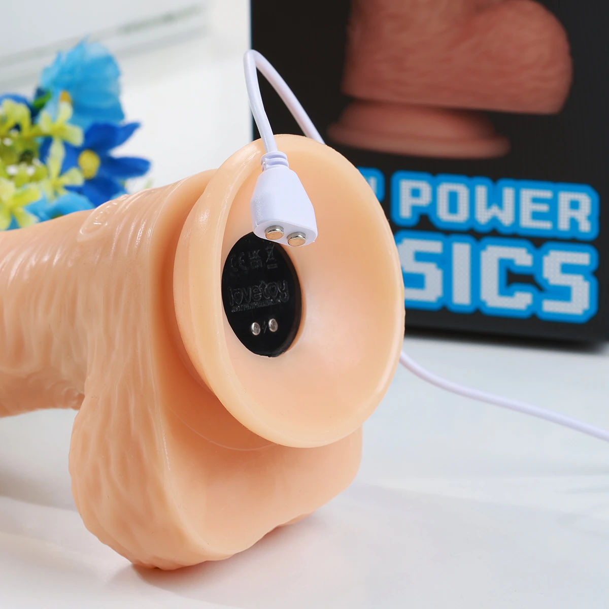 Dương vật giả Lovetoy 8.5 inch 10 tần số rung cực mạnh mẽ