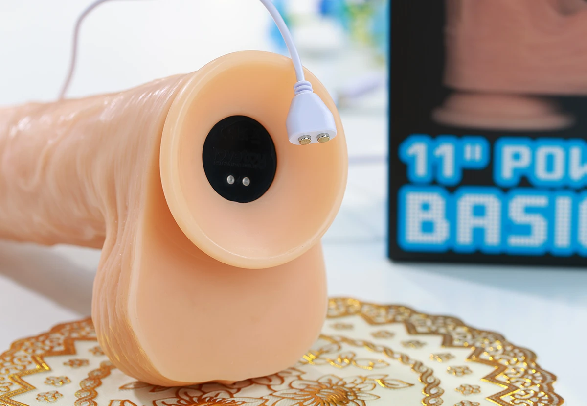 Cu giả kích thước lớn Lovetoy LV111207 11 inch rung đa chế độ cực đỉnh