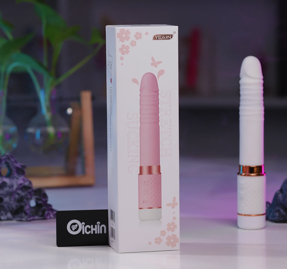 Yeain LeTeam Telescopic massage vùng kín thụt hút cực khoái phái đẹp