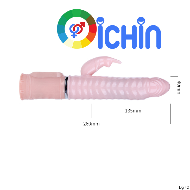 Lybaile Naughty Bunny Rung Ngoáy Tỏa Nhiệt Silicon Mềm Mại