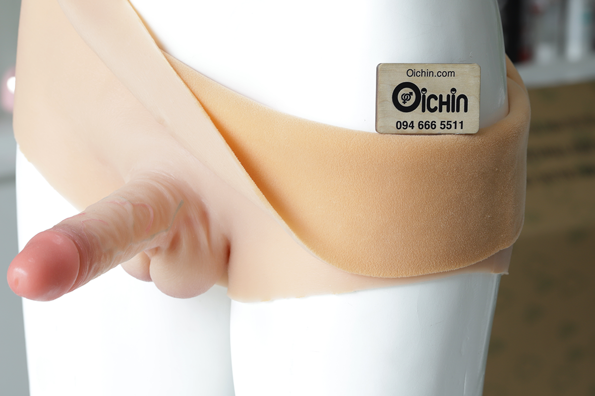 Quần Jiuai Gắn Dương Vật Giả Rỗng Ruột Mềm Mại Kích Thích
