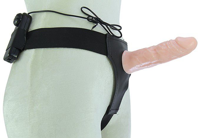 Dương Vật Giả Lybaile Ultra Rỗng Ruột Có Dây Đeo - Mềm Mại, Co Dãn