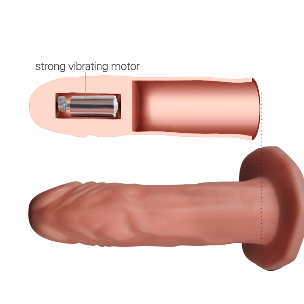 Dương vật giả dây đeo rỗng Lovetoy dùng pin