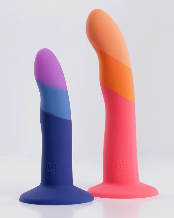 Dương vật giả gắn tường ROMP silicone trơn mịn màng êm ái