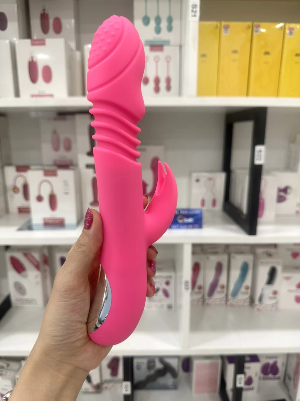 Mannuo Ella Vibrating Rod rung thụt cao cấp ấm nóng kích thích âm đạo tối đa