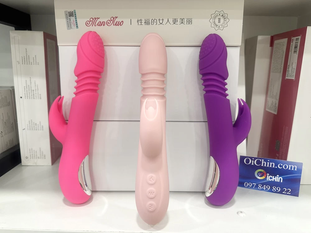 Mannuo Ella Vibrating Rod rung thụt cao cấp ấm nóng kích thích âm đạo tối đa