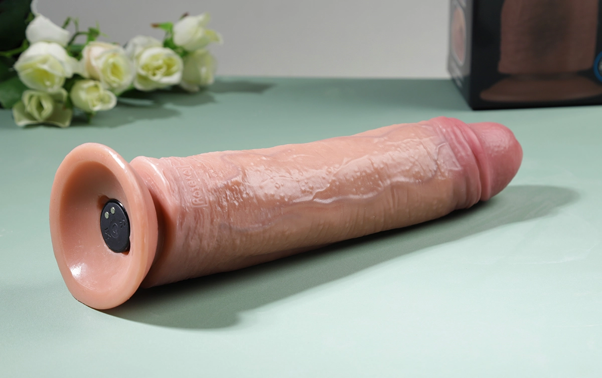 Dương Vật Giả Rung 10.5 Inch Lovetoy Dual Density Siêu Phẩm