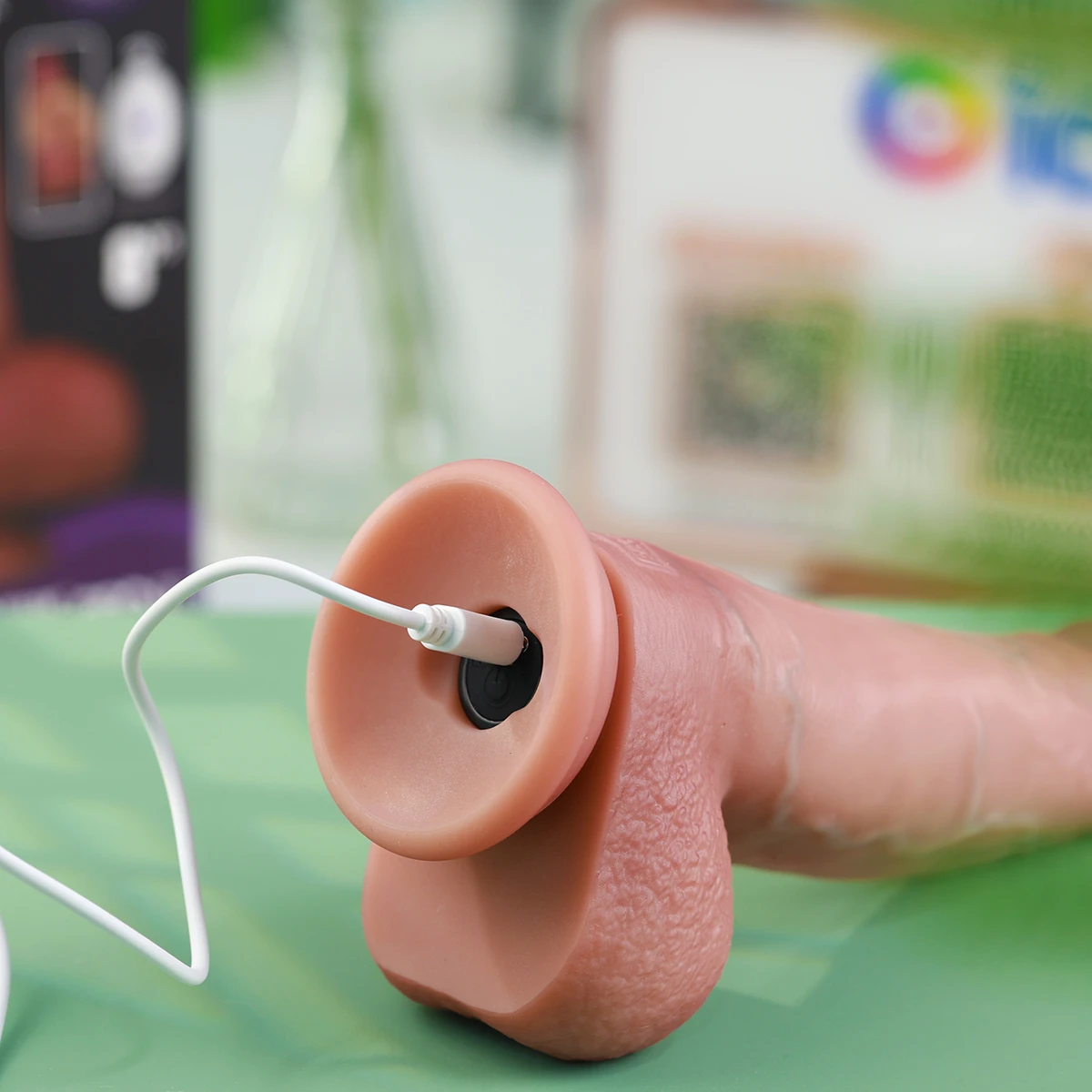 Lovetoy Sliding Skin Pro II 8 inch dương vật giả mềm mại trượt mượt