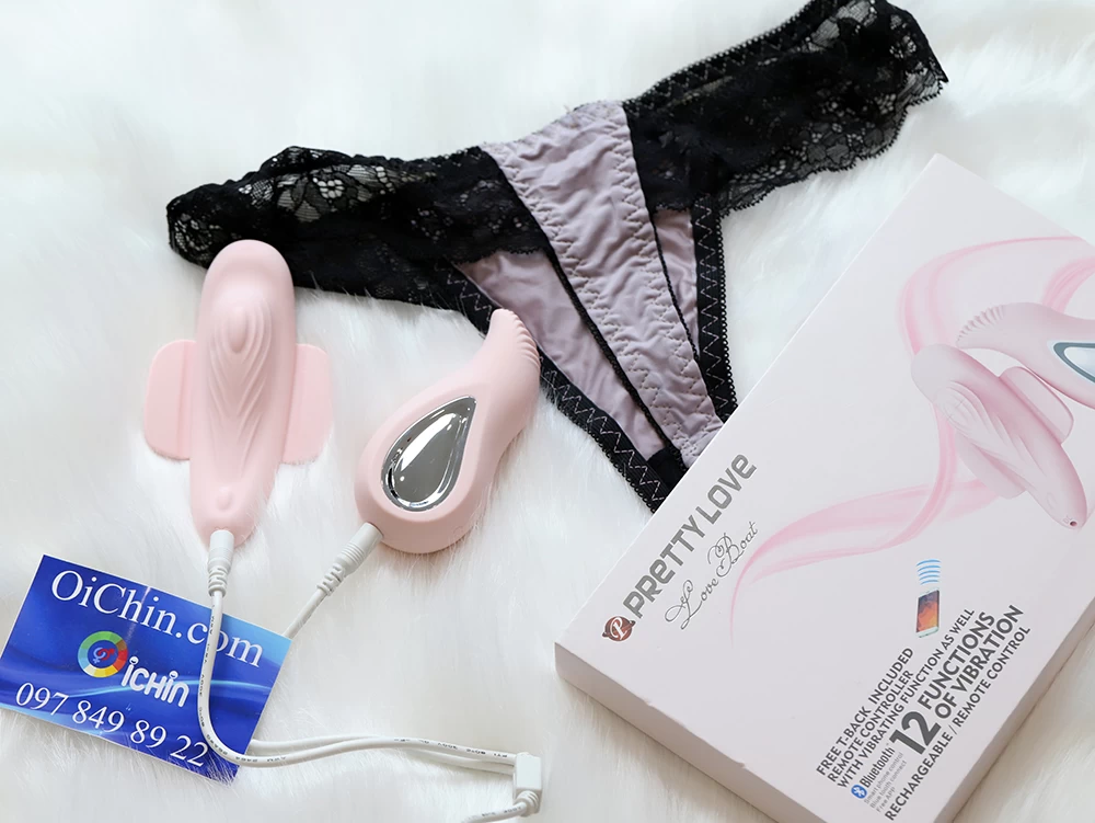 Pretty Love Love Boat quần chip rung điều khiển từ xa, siêu phê