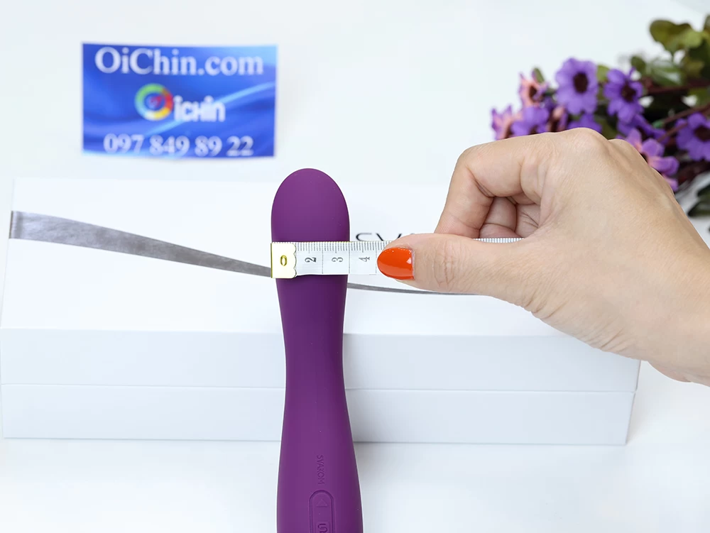 SVAKOM AMY 2 Curved Intelligent Silicone Vibrator G-Spot Stimulation