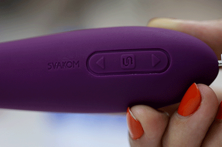 SVAKOM AMY 2 Curved Intelligent Silicone Vibrator G-Spot Stimulation