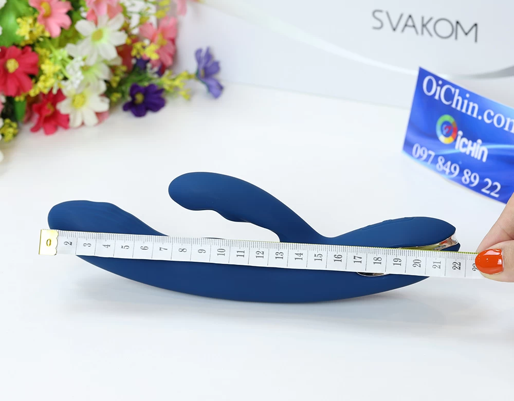 Máy rung SVAKOM AYLIN sóng kích thích đầu rung âm đạo âm vật cực mạnh