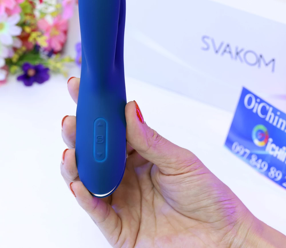 Máy rung SVAKOM AYLIN sóng kích thích đầu rung âm đạo âm vật cực mạnh