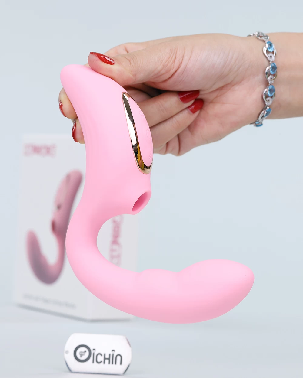Loving World Suction Tongue G-Spot Vibrator Heated