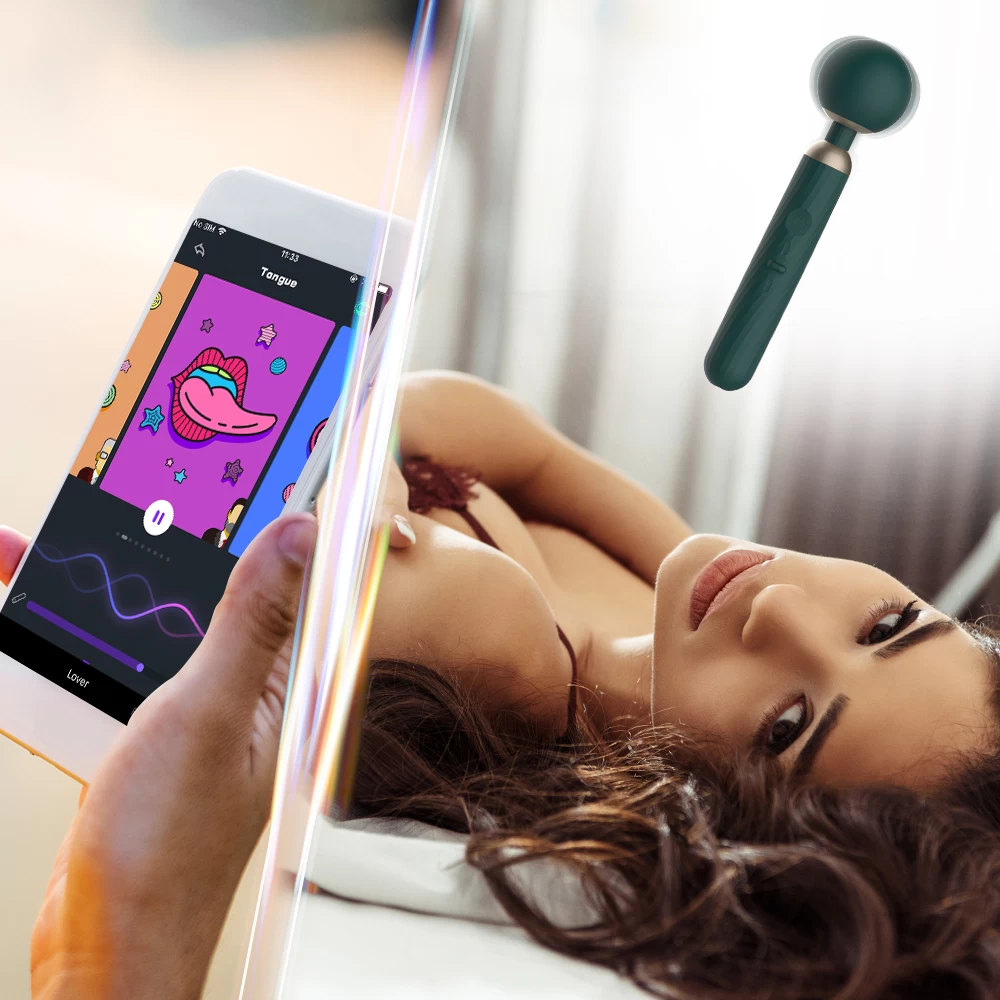 Magic Zenith chày rung lớn kết nối App điện thoại massage đa năng