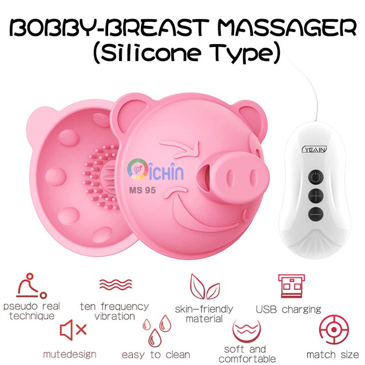 YEAIN Mimi Breast Vibrator Premium Silicone Gentle Massage