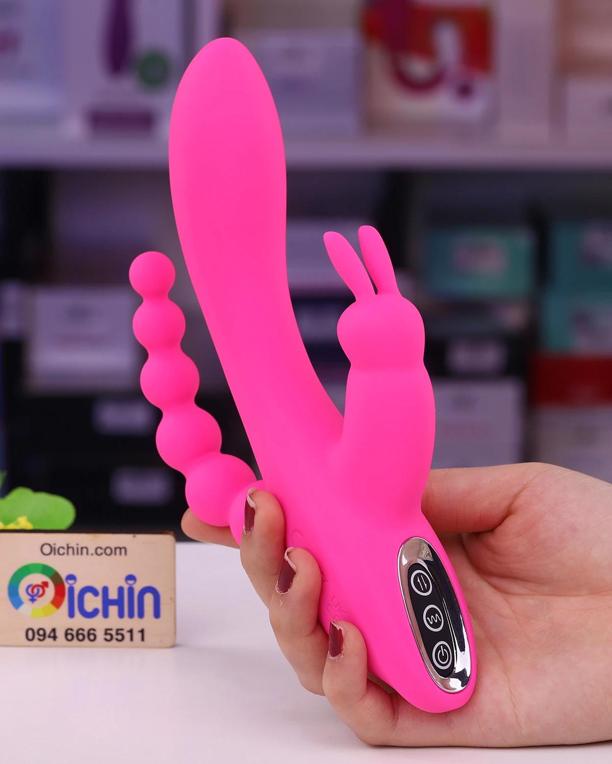  Thông tin aixiASIA Oley máy rung kích thích 3 điểm nhạy cảm cùng lúc hàng mới về