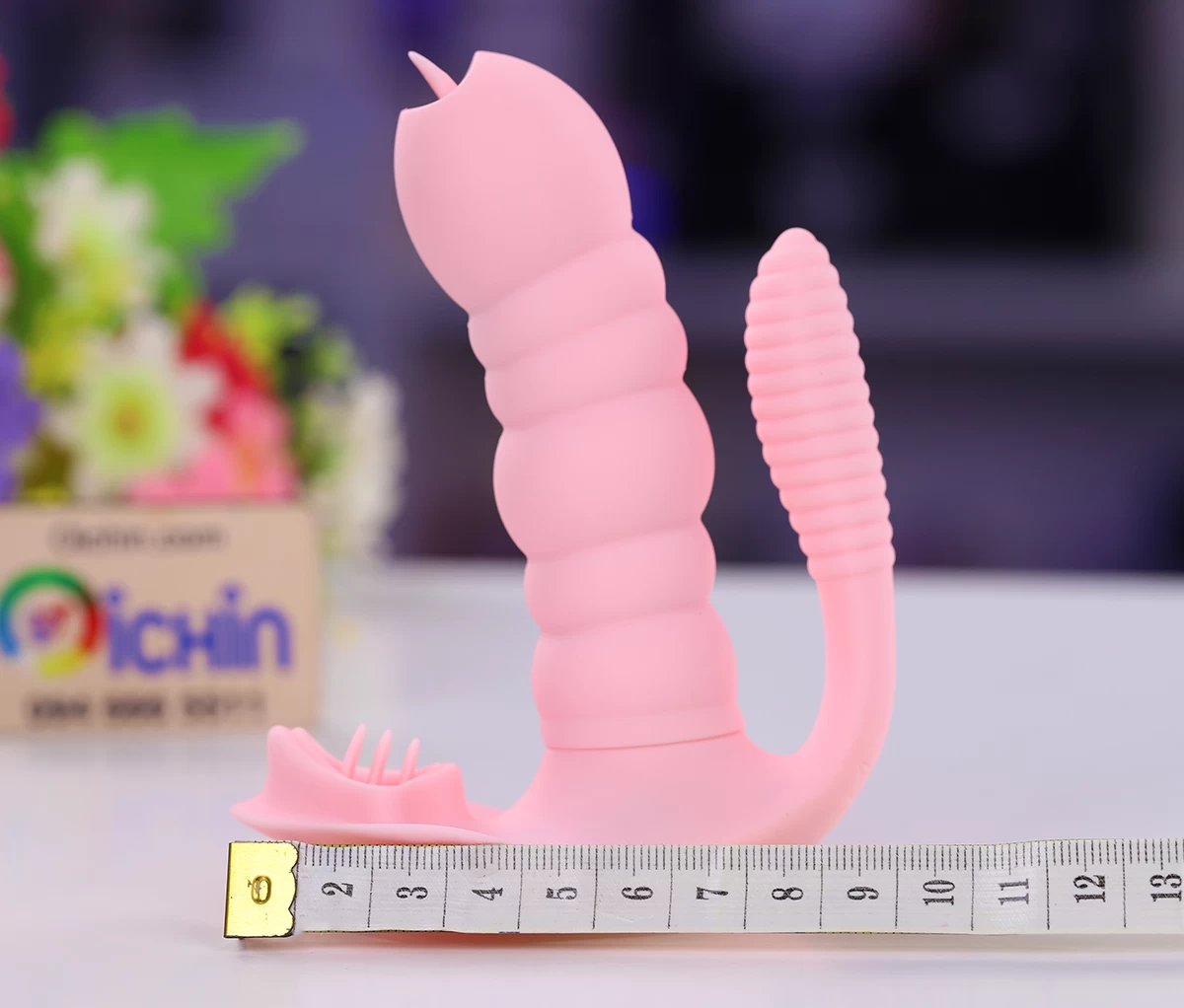 Secwell Caterpillar máy rung liếm 3 điểm kích thích cực mạnh Secwell Caterpillar máy rung liếm 3 điểm kích thích cực mạnh