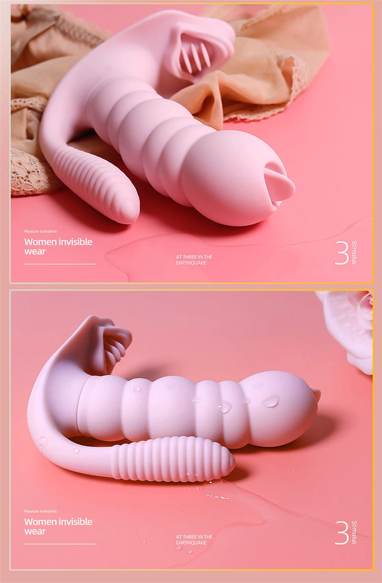 Secwell Caterpillar máy rung liếm 3 điểm kích thích cực mạnh Secwell Caterpillar máy rung liếm 3 điểm kích thích cực mạnh