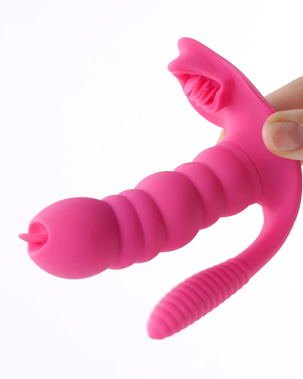 Secwell Caterpillar máy rung liếm 3 điểm kích thích cực mạnh Secwell Caterpillar máy rung liếm 3 điểm kích thích cực mạnh