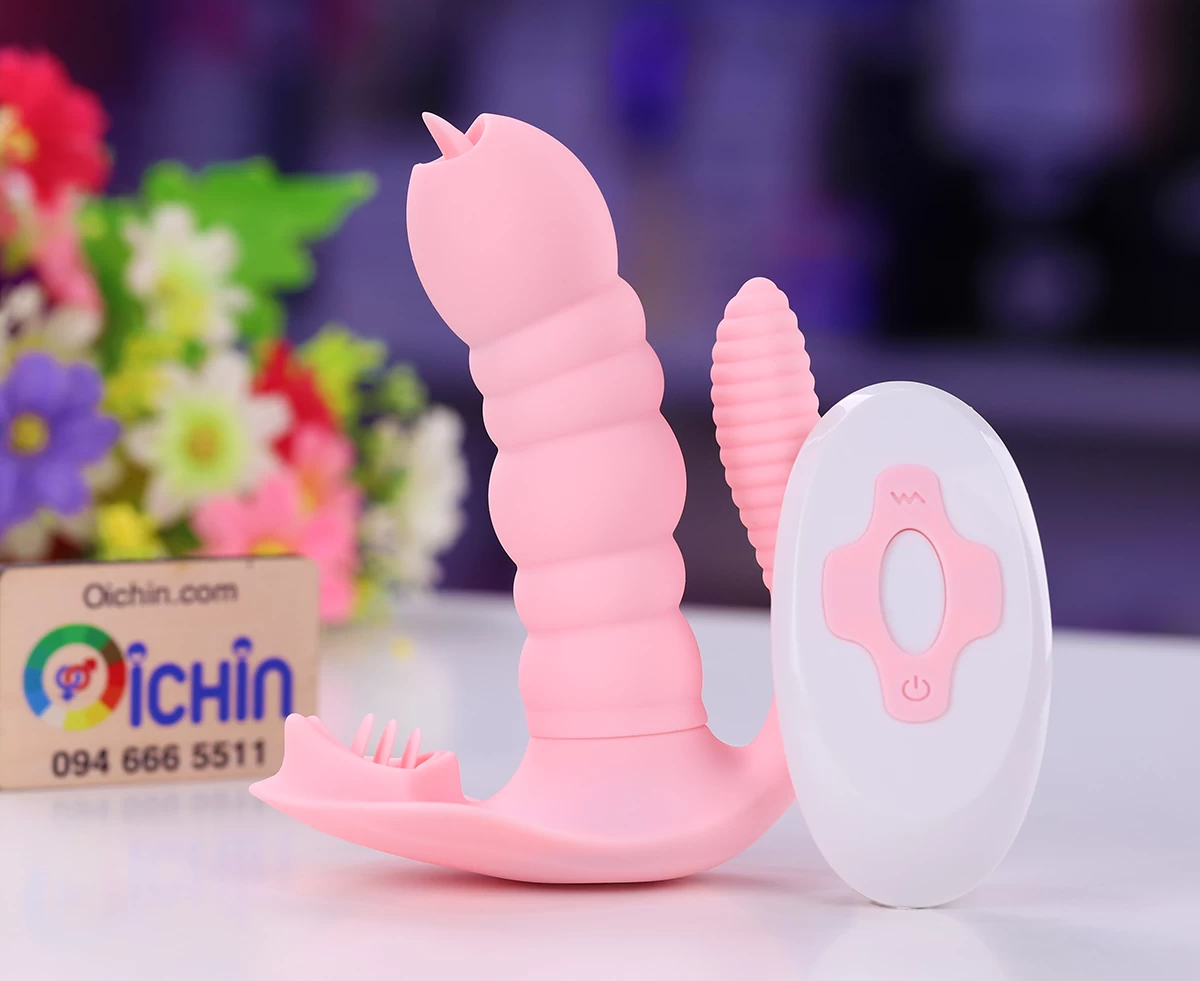 Secwell Caterpillar máy rung liếm 3 điểm kích thích cực mạnh Secwell Caterpillar máy rung liếm 3 điểm kích thích cực mạnh