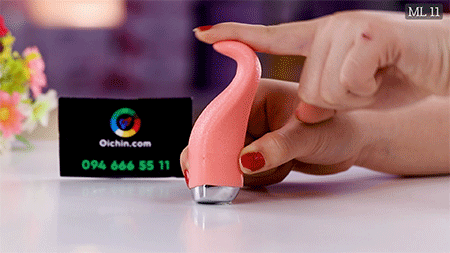 Lưỡi rung Galaku kích thích vùng kín oral sex thiết kế cong cực phê