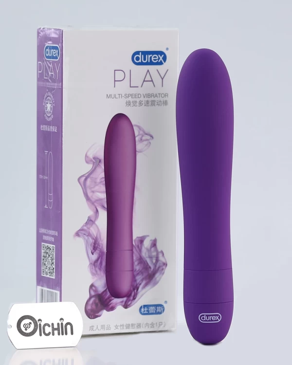 Durex V-VIBE nhỏ gọn rung đa chế độ siêu êm máy massage tinh yêu 