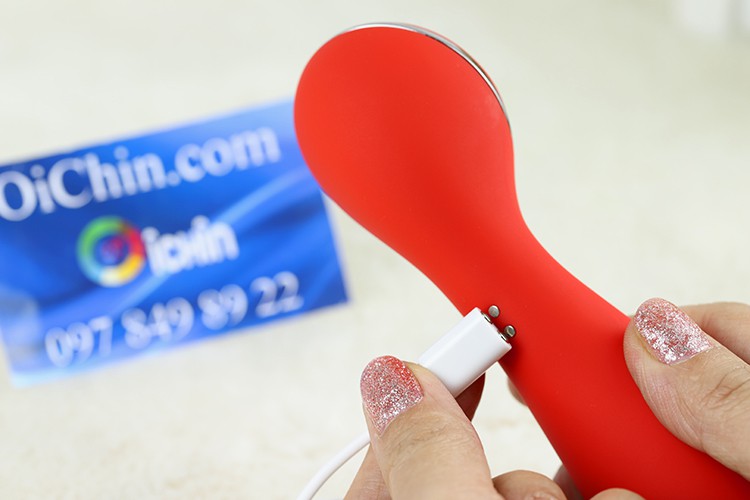 KISTOY Elizebeth máy massage tình yêu rung 2 đầu hút thổi 30 chế độ