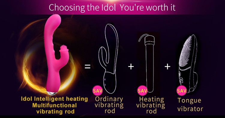 Nalone iDol RABBIT 7 chế độ rung xoay tỏa nhiệt sang trọng