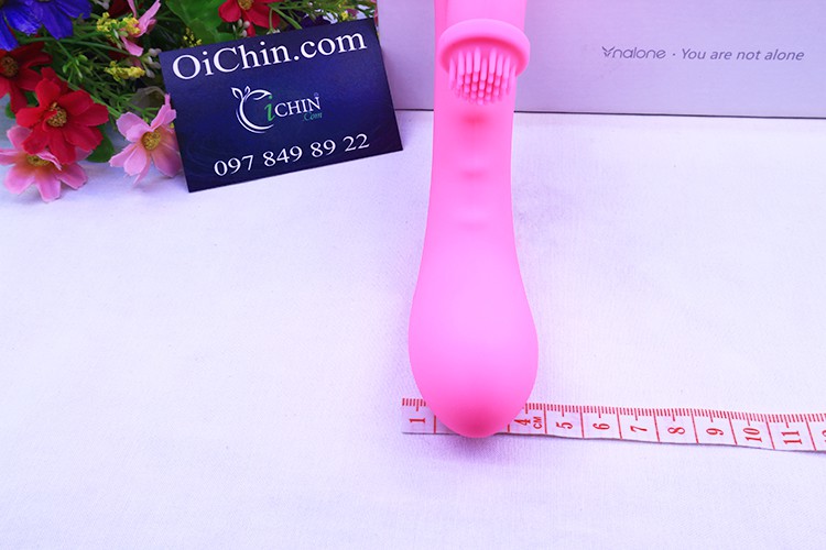 Nalone iDol RABBIT máy massage tình yêu rung xoay tỏa nhiệt 7 chế độ