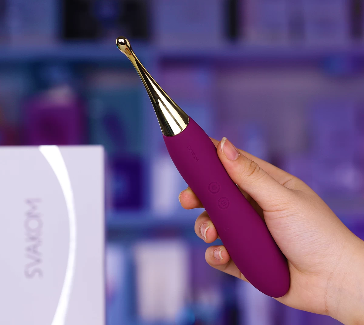 Svakom Beatrice máy rung 2 đầu đa điểm cao cấp hấp dẫn giá tốt