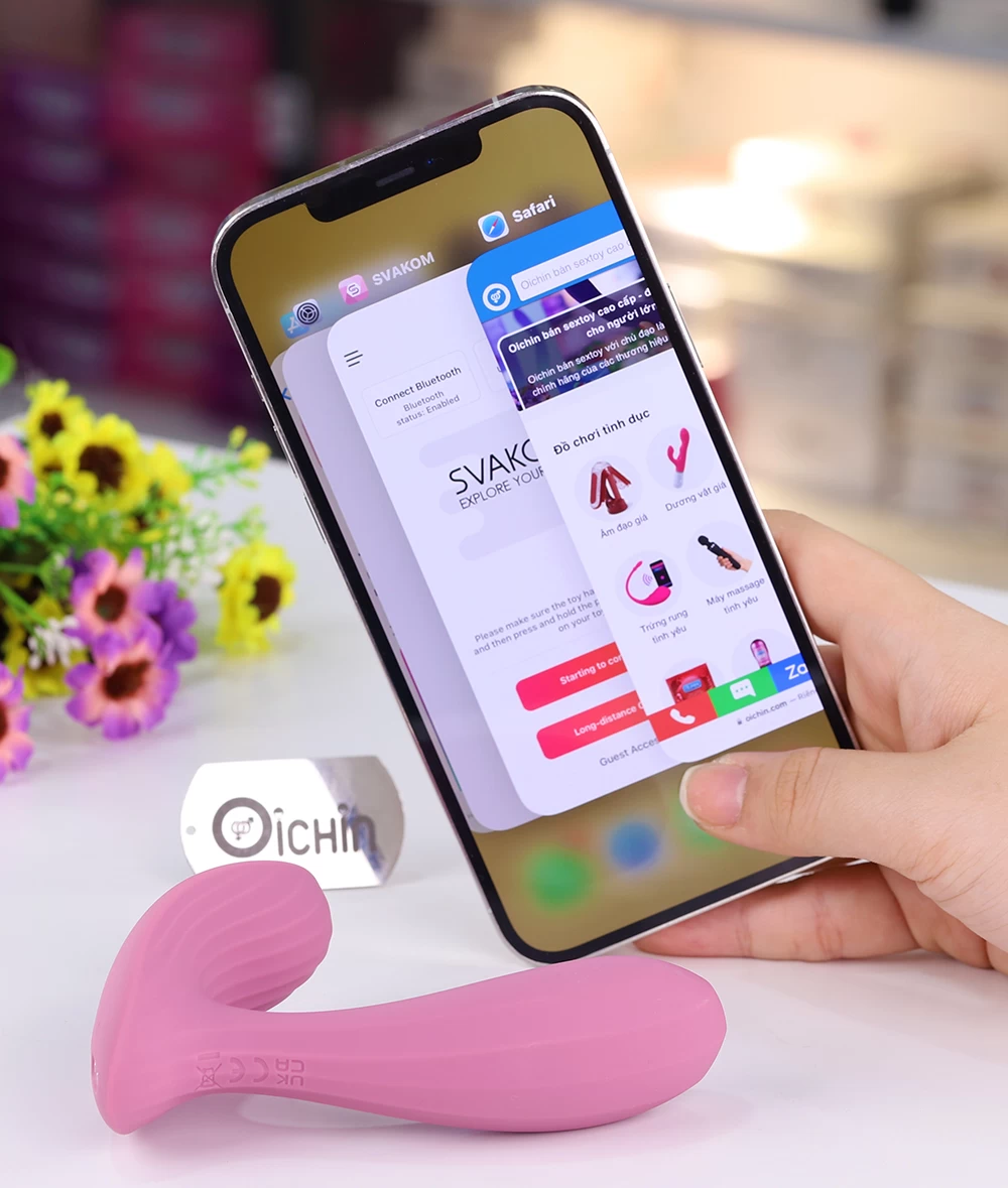Máy rung quần chip Svakom Erica cao cấp, điều khiển app tiện lợi