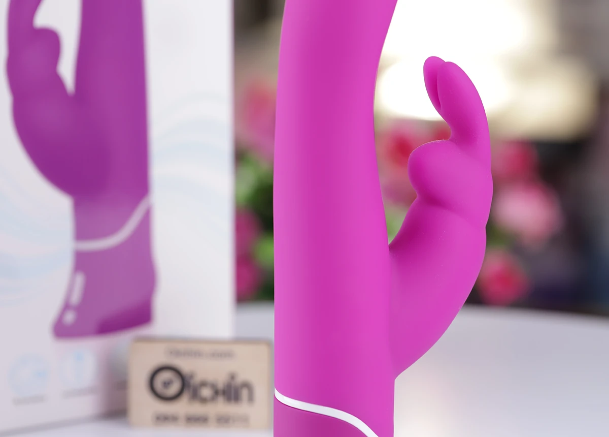 Happy Rabbit Curve Purple Dual Motor Vibrator 15 Modes