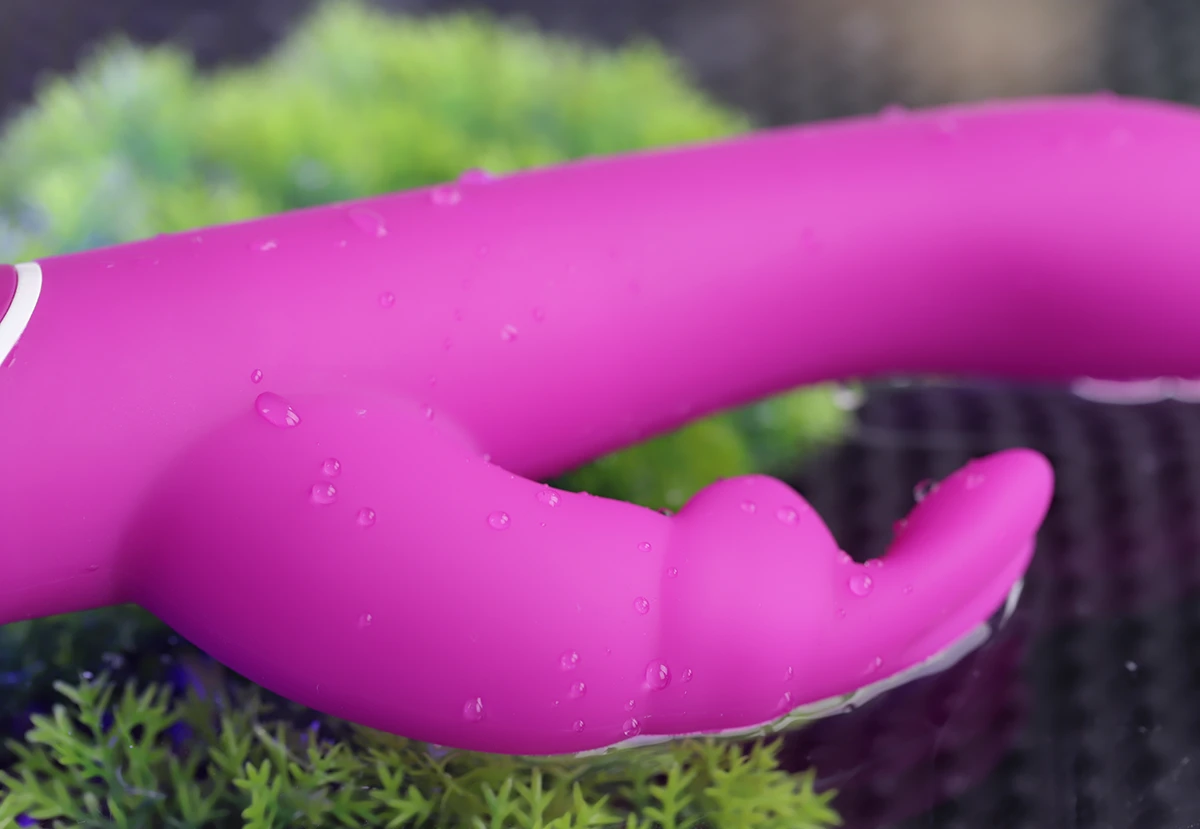 Happy Rabbit Curve Purple Dual Motor Vibrator 15 Modes