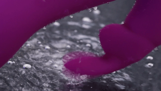 Happy Rabbit Curve Purple Dual Motor Vibrator 15 Modes