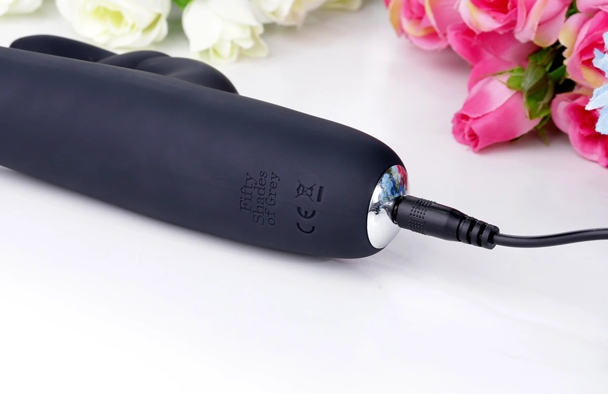 Máy rung thỏ Fifty Shades Slimline kích thích điểm G cực đỉnh