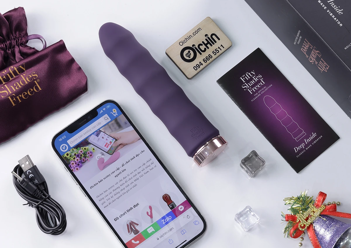 Fifty Shades Freed Deep Inside Máy Rung Nữ Cao Cấp Độc Đáo