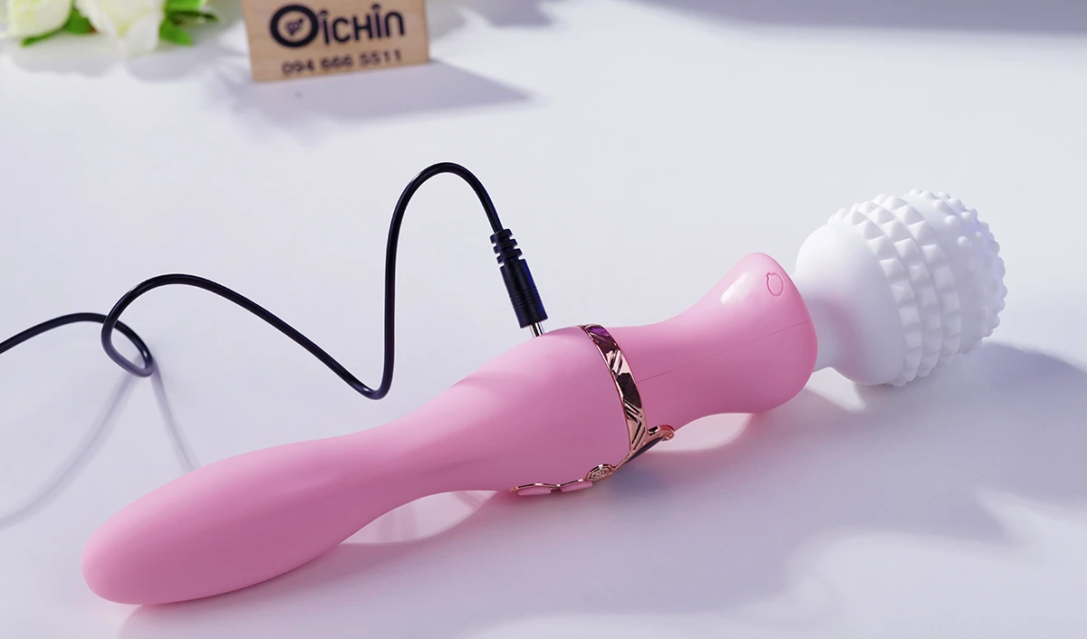Yeain Magic Wand chày rung 2 đầu đa năng silicon mềm mượt tận hưởng