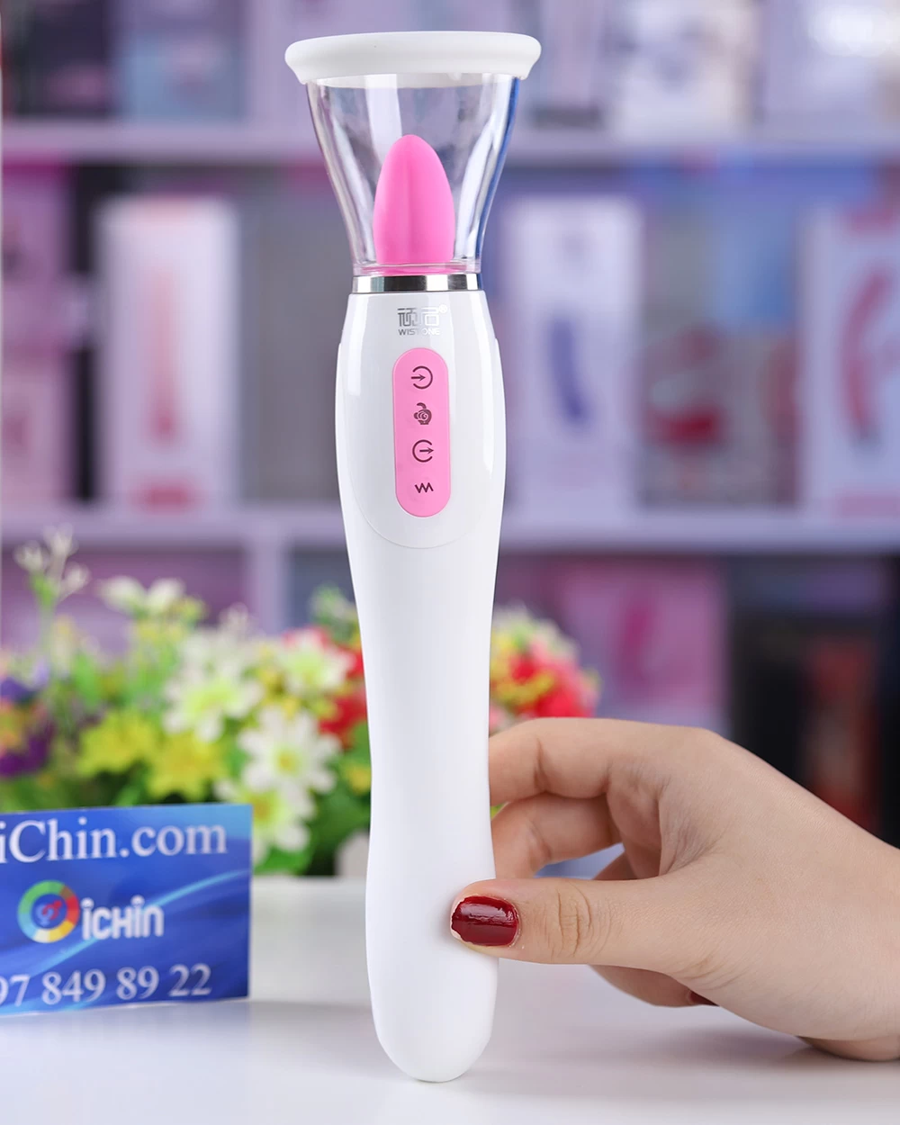 Nhập sỉ WISTONE 2 đầu RUNG có Lưỡi Giả 17 chế độ giá sỉ Nhập sỉ WISTONE 2 đầu RUNG có Lưỡi Giả 17 chế độ giá sỉ