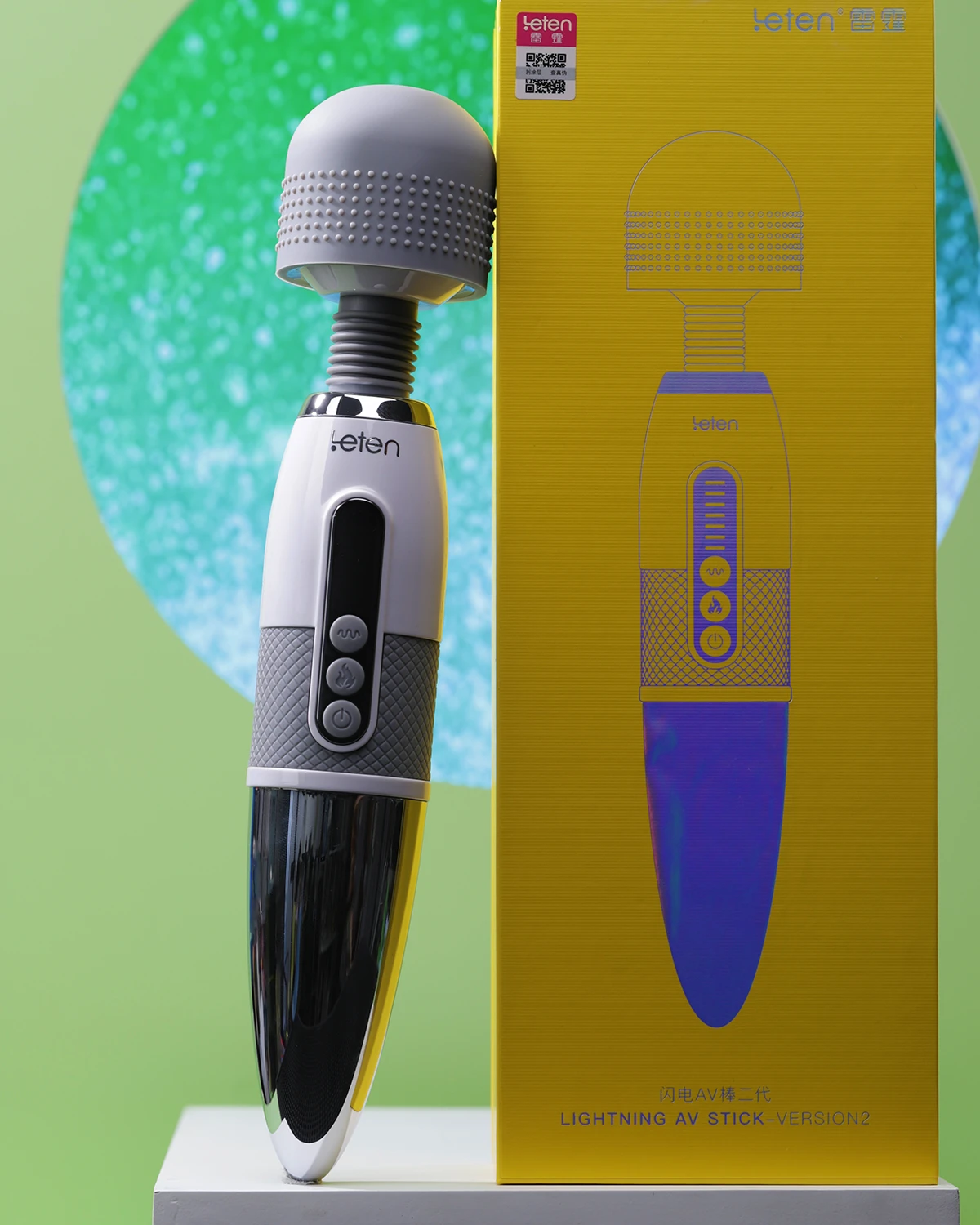 Leten Lighting AV cao cấp 10 chế độ rung tỏa nhiệt siêu mềm mại Leten Lighting AV cao cấp 10 chế độ rung tỏa nhiệt siêu mềm mại