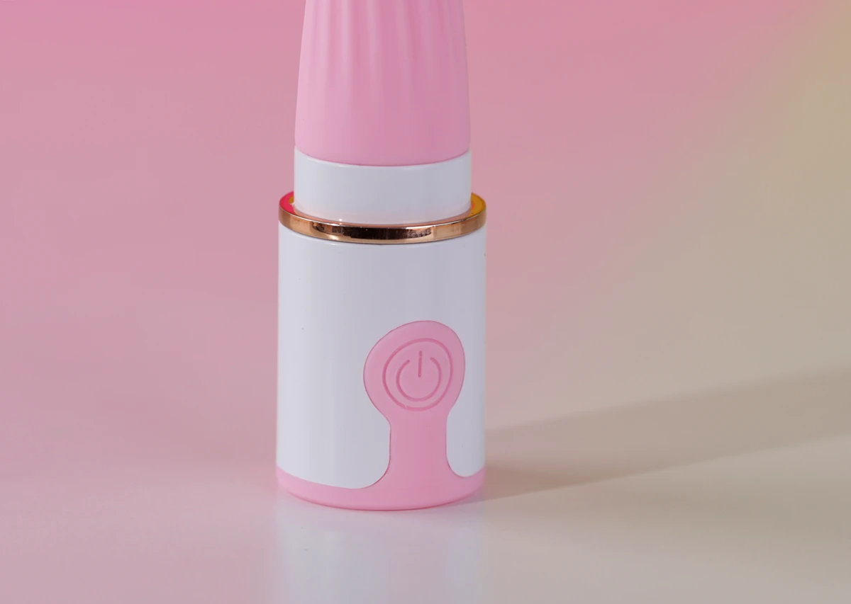 Yeain Lipstick Mini Vibrator 10 Modes Rechargeable Silicone