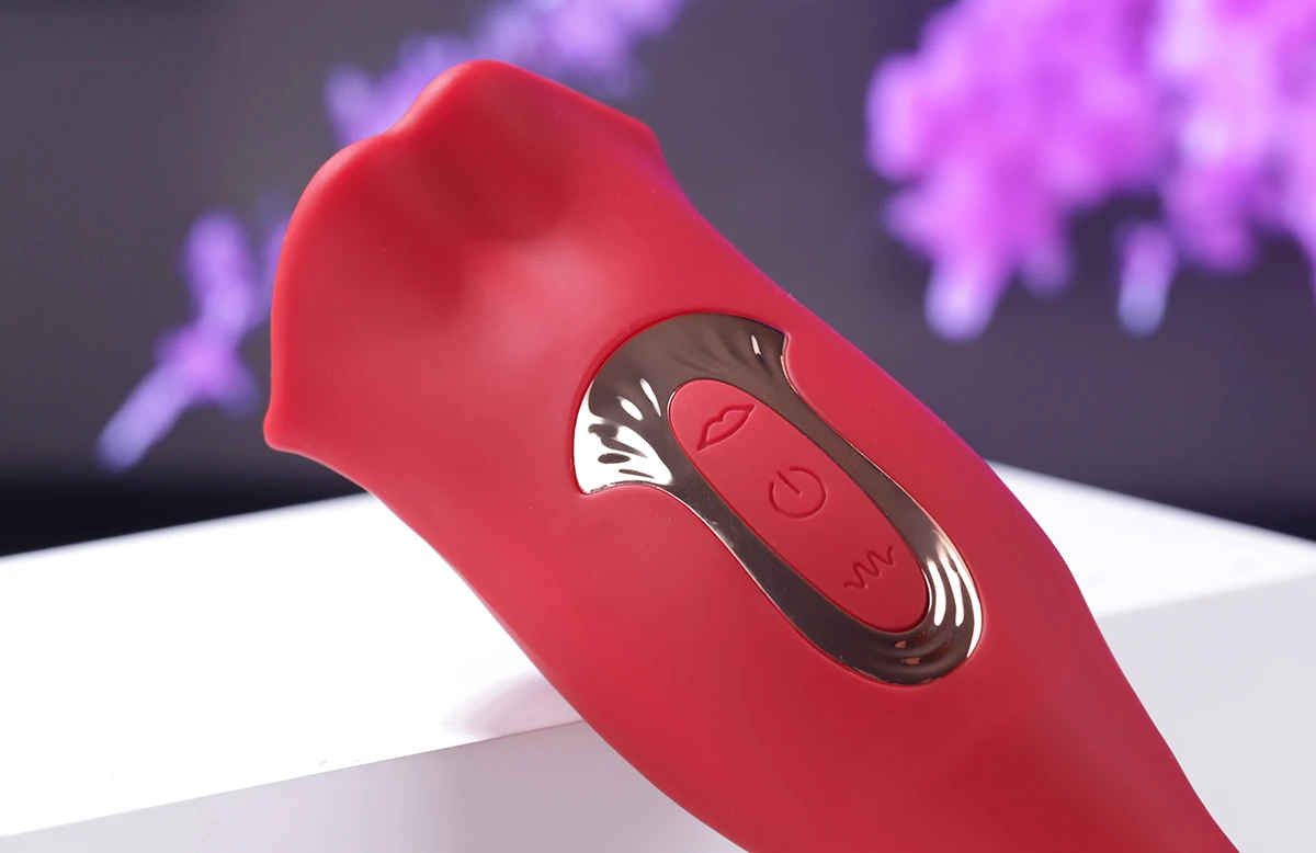 Double-Ended Oral Tongue Vibrator 10 Modes Intense