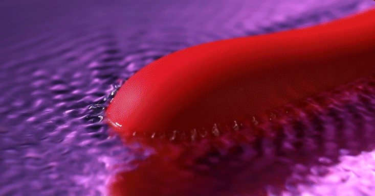 Double-Ended Oral Tongue Vibrator 10 Modes Intense