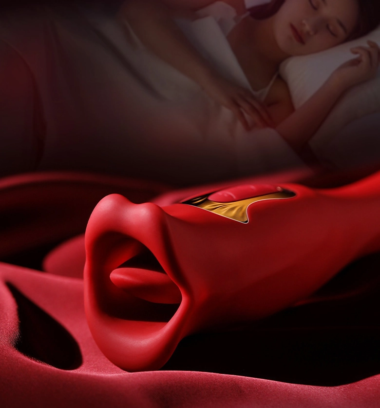 Máy rung miệng lưỡi massage âm đạo 10 chế độ kích thích cao