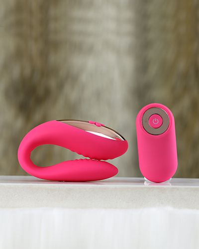 Máy massage âm đạo rung 2 đầu EasyToys điều khiển từ xa