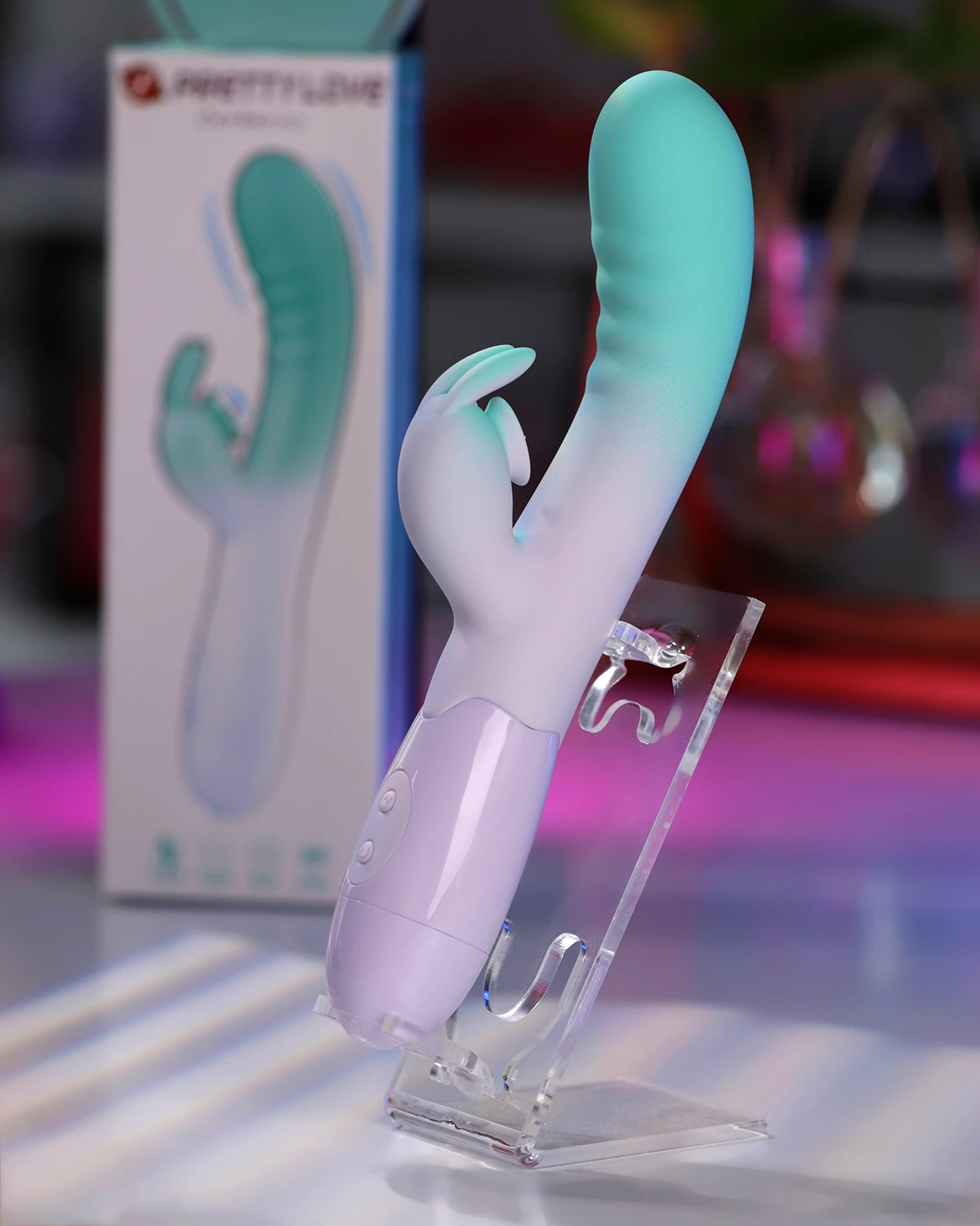 Bán Pretty Love Cerberus máy massage tai thỏ 30 chế độ kích thích kép mới nhất Bán Pretty Love Cerberus máy massage tai thỏ 30 chế độ kích thích kép mới nhất