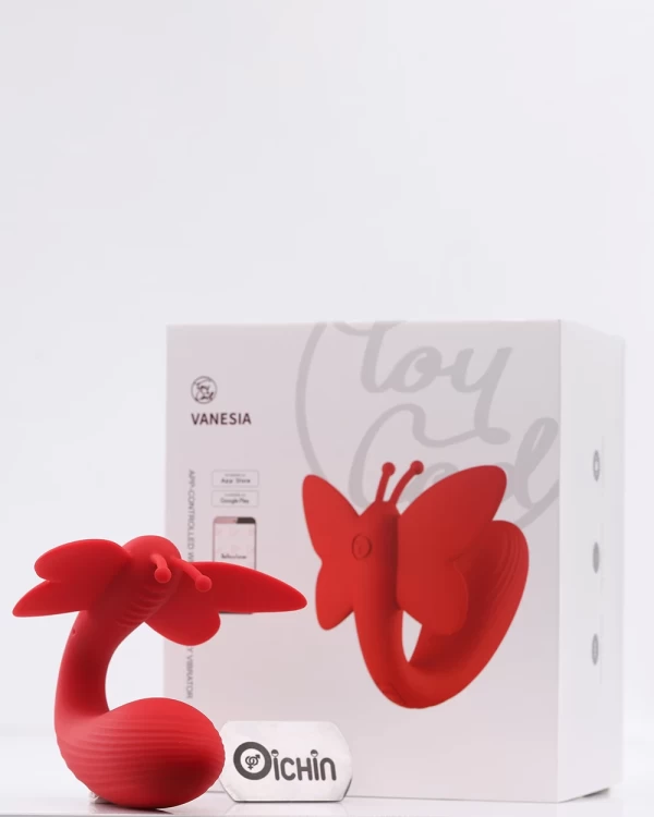 VANESIA Bướm đỏ rung đa chế độ điều khiển từ xa qua App