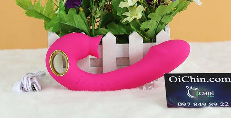 Máy rung Fanala đầu rung kích thích điểm G và lưỡi hột le