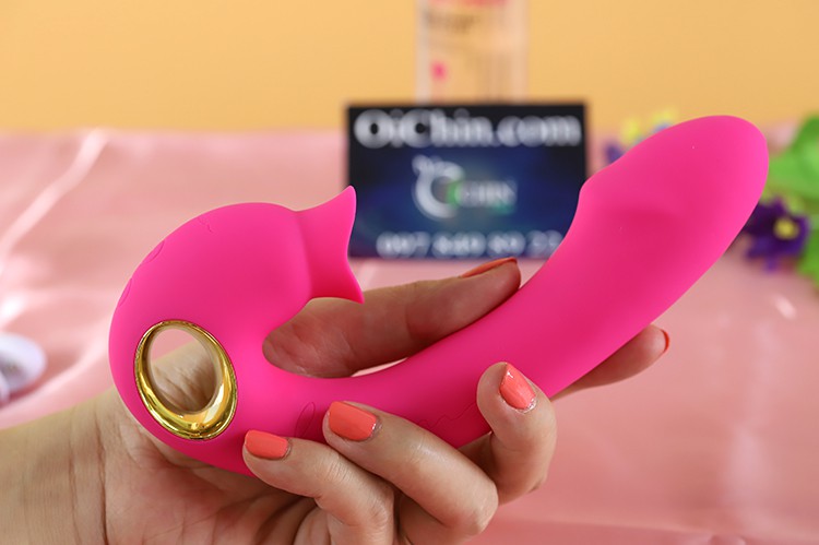 Máy rung Fanala đầu rung kích thích điểm G và lưỡi hột le