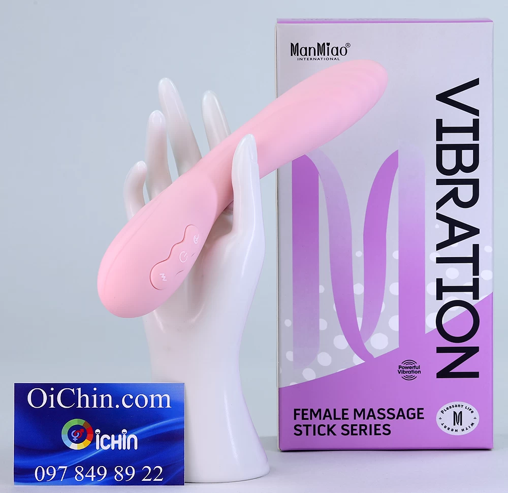 ManMiao Heated Pink Handheld Massage Vibrator